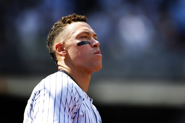 Yankees' slugger Aaron Judge strikes out four times, hears boos on  promotional bobblehead day | AP News