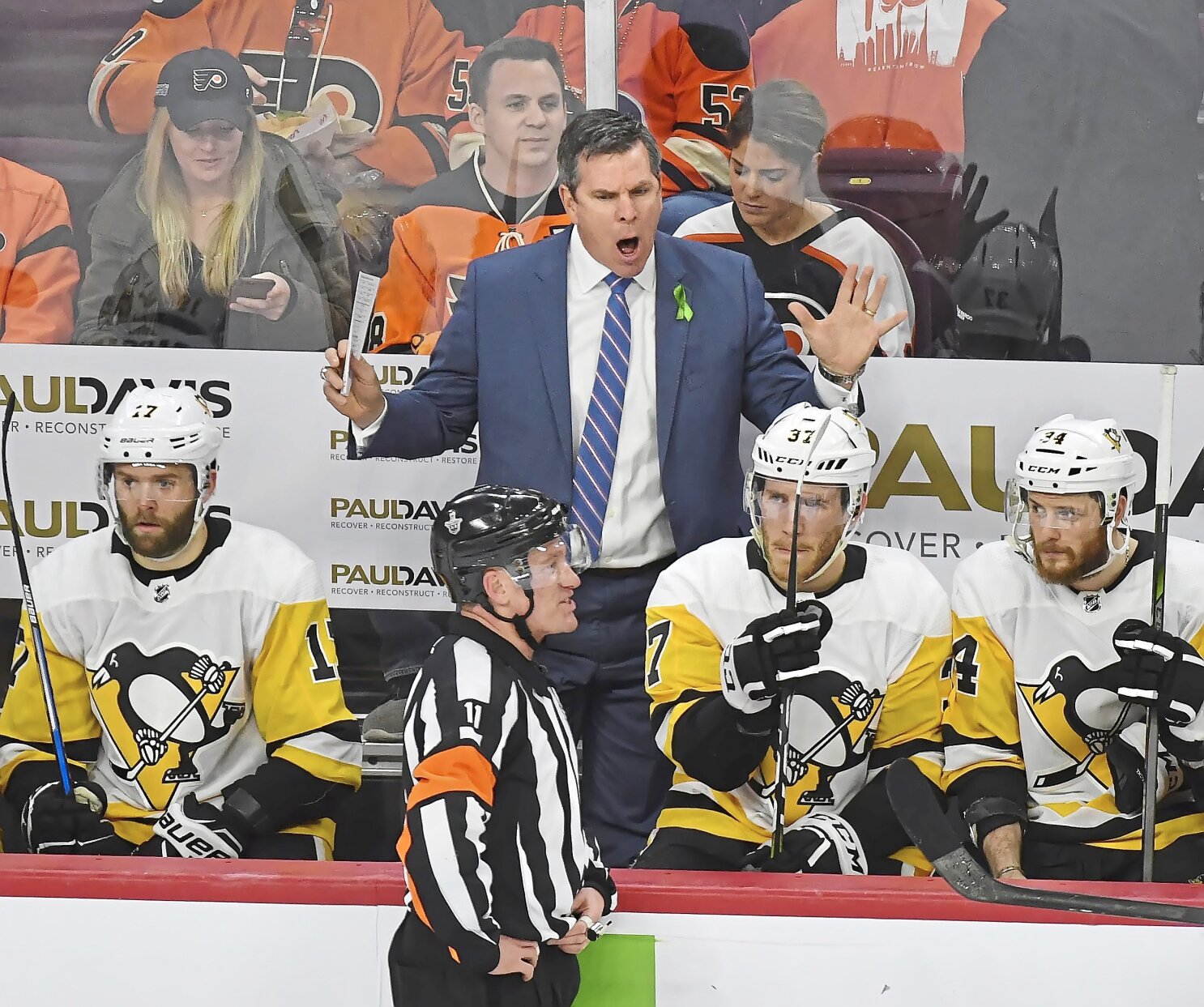 November 5, 2018 Pittsburgh Penguins Hockey Fights Cancer Pre-Game