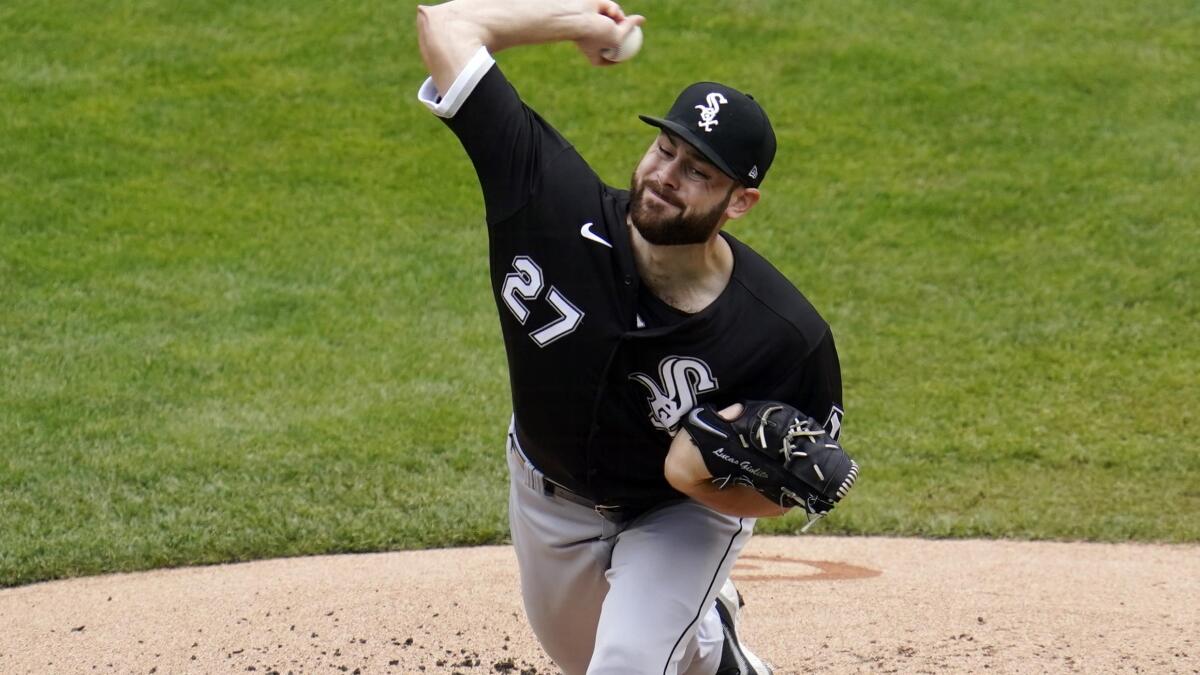 Lucas Giolito takes loss, but also takes positive stride in development