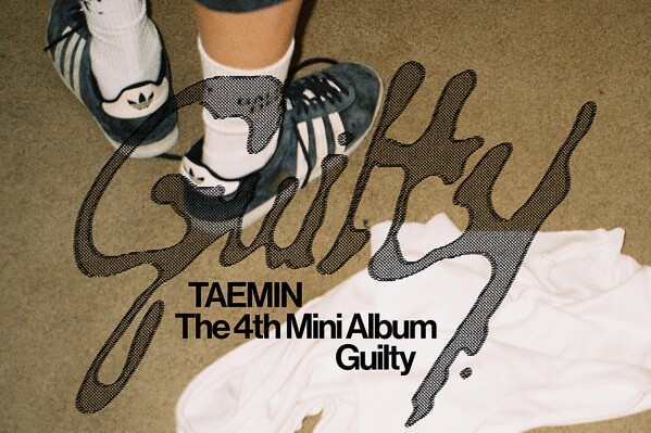 This cover image released by SM Entertainment shows "Guilty" by Taemin. (SM Entertainment via AP)