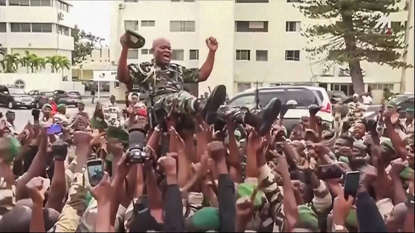 US suspends aid to Gabon after military takeover AP News
