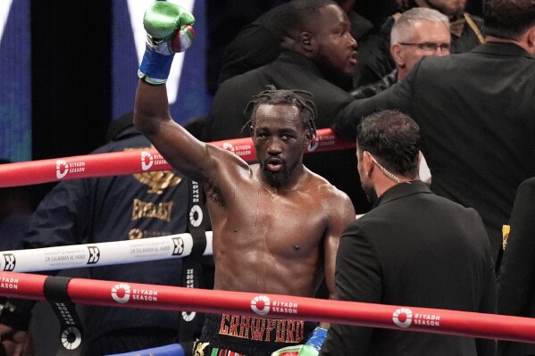 Terence Crawford becomes 4-division champion by defeating Israil Madrimov  by unanimous decision | AP News