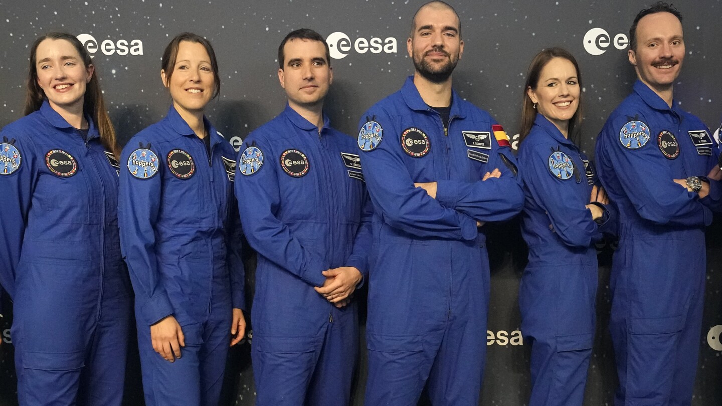 The European Space Agency adds 5 new astronauts