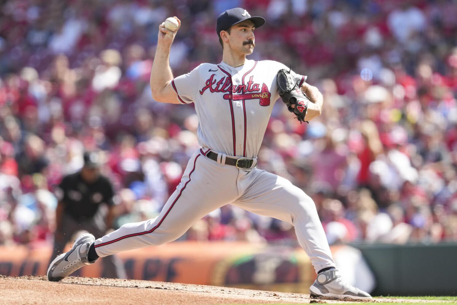 Strider strikes out 11, Braves beat Reds 4-1