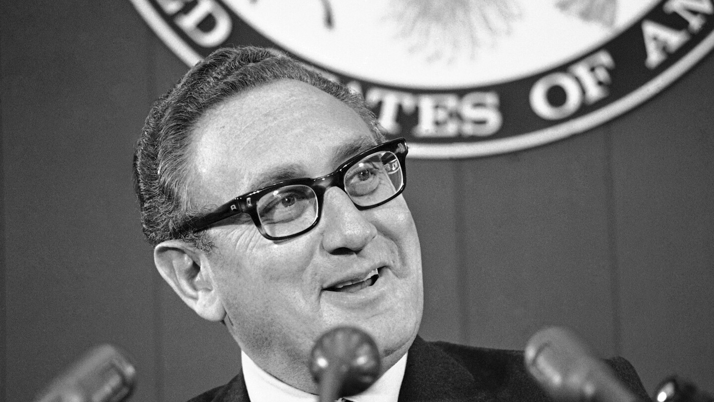 Five things to know about Henry Kissinger, a dominant figure in global affairs in the 1970s