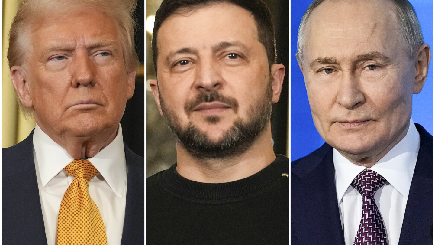 How Trump backed away from promising to end Russia-Ukraine war | AP News
