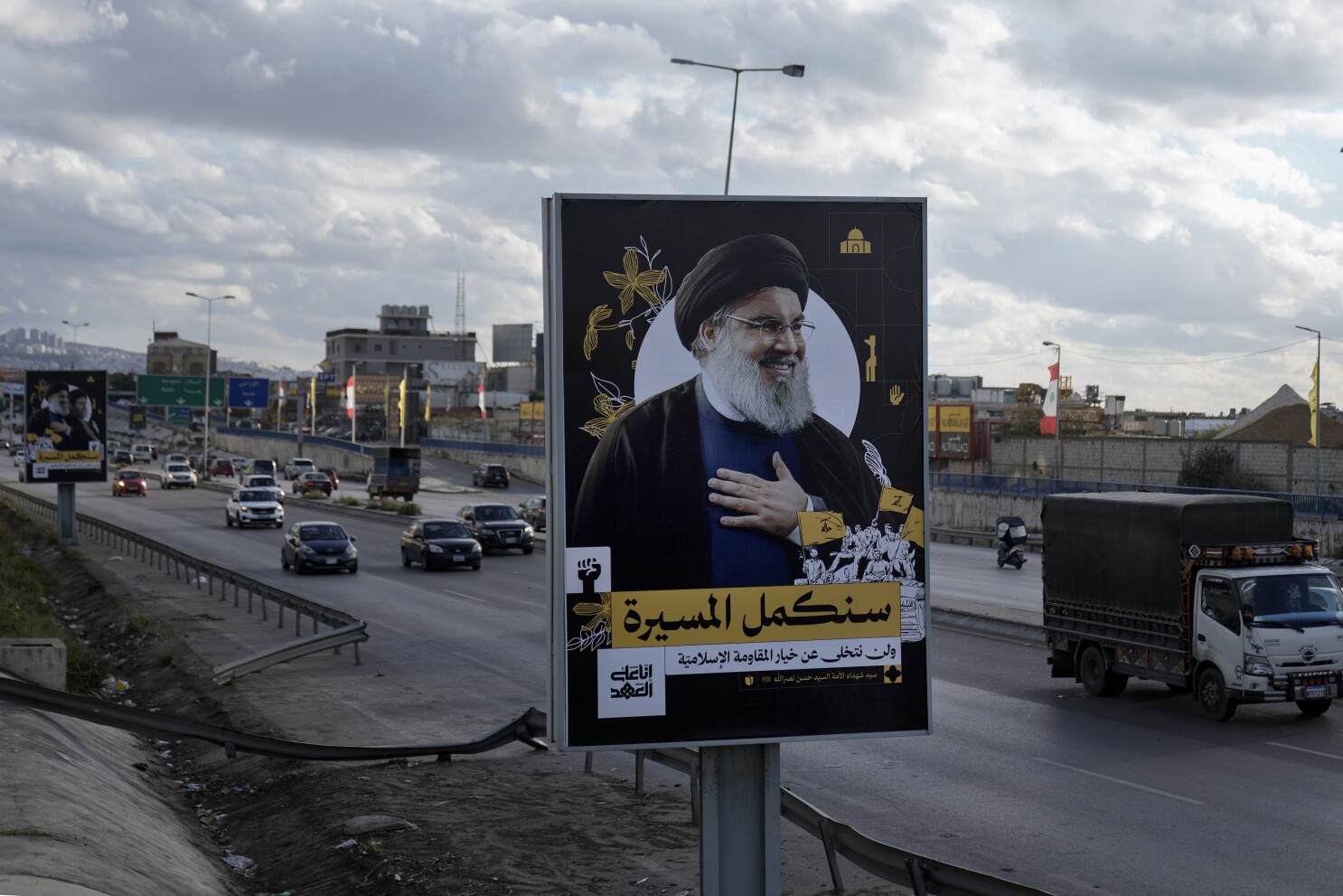 Miles de seguidores del líder asesinado de Hezbollah, Nasrallah, llegan a Beirut para su funeral