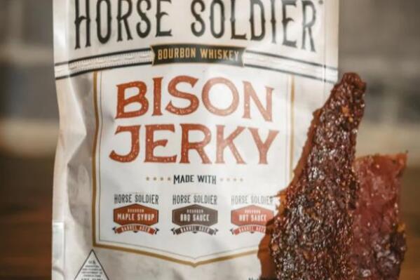 Horse Soldier Bourbon Bison Jerky