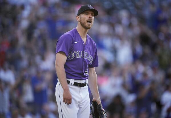 Colorado Rockies' call-up RHP Chad Smith for his MLB debut