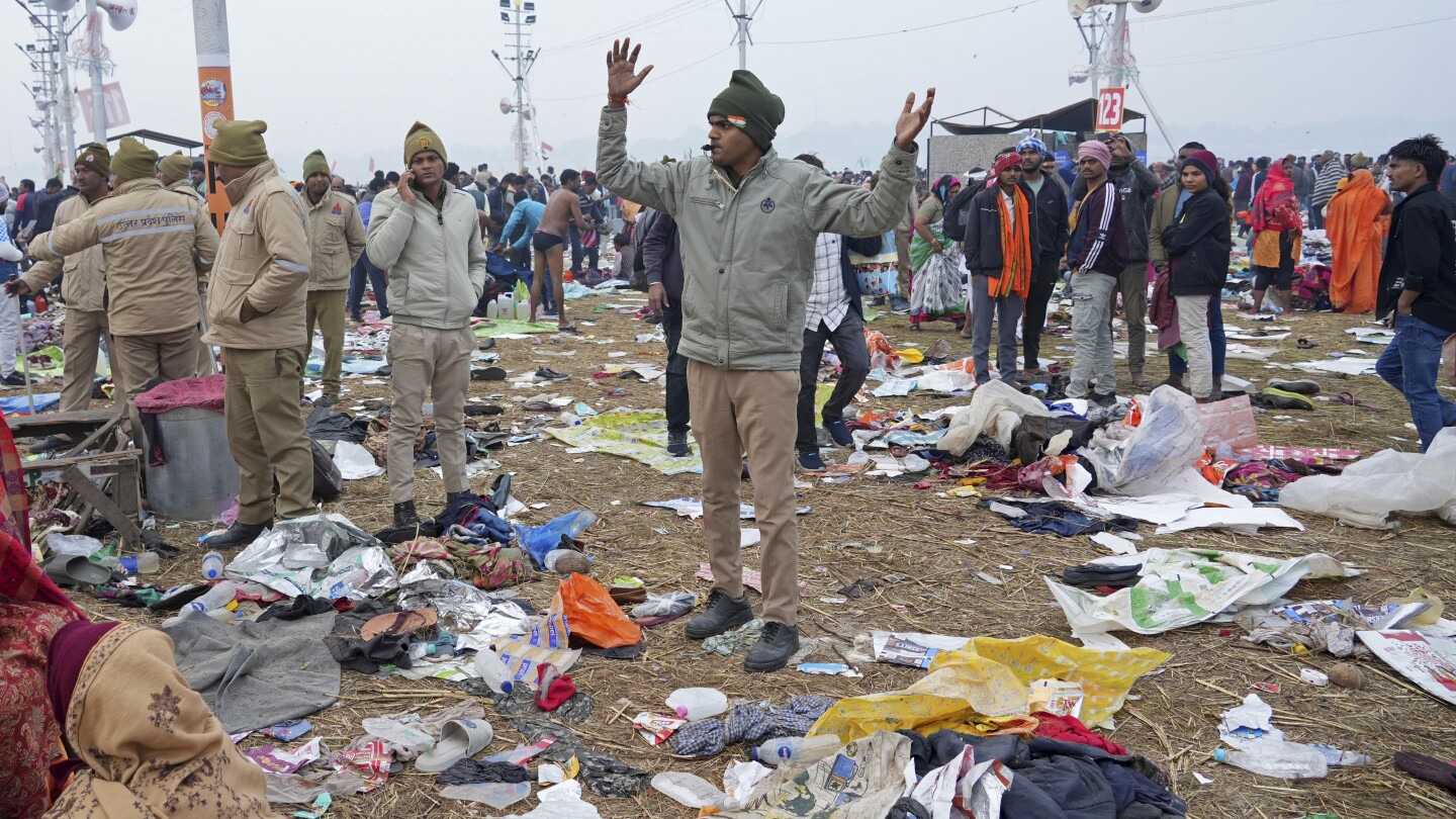 Maha Kumbh Mela India: Several feared dead in stampede at Prayagraj