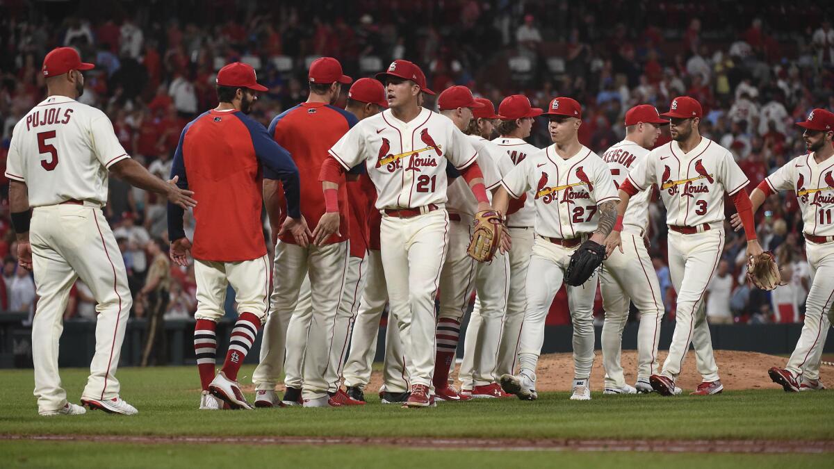 Goldschmidt hits 7th homer in 8 games, Cards beat Cubs 2-1