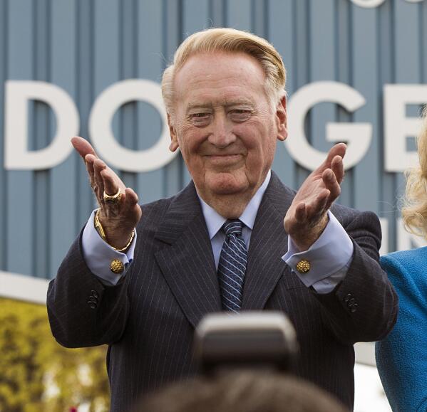 NEW!! RIP Legend Vin Scully 2022 Los Angeles Dodgers Thank You T