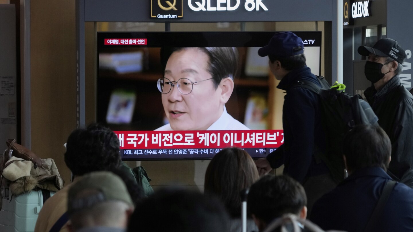 South Korean opposition leader opens presidential bid following Yoon’s ouster