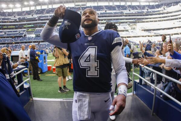 Cowboys' Prescott, Parsons rumble to 49-29 win over Bears