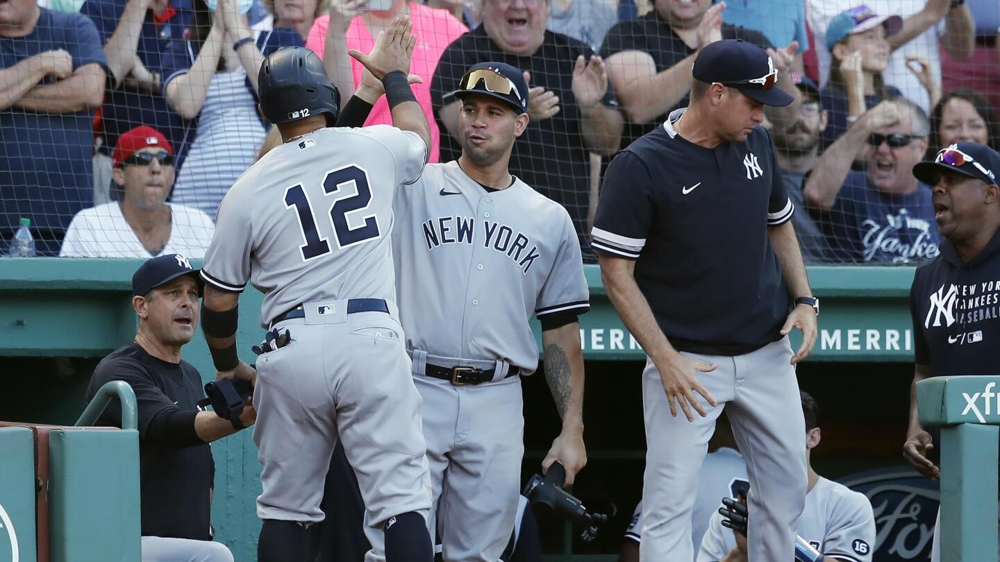 Brett Gardner thrown out of game as New York Yankees' win streak ends