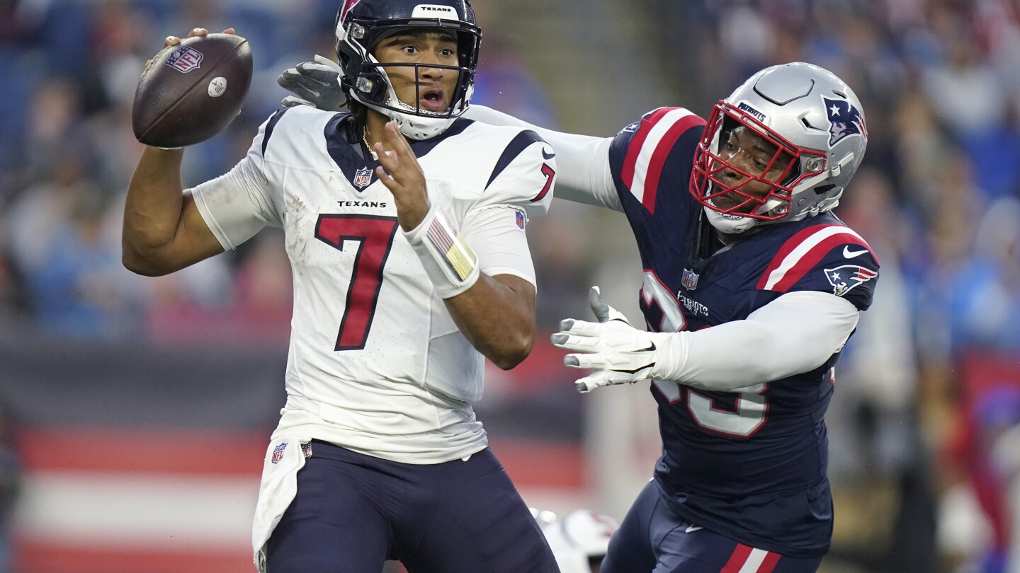 QB C.J. Stroud shaky in preseason debut as Texas beat Patriots 20