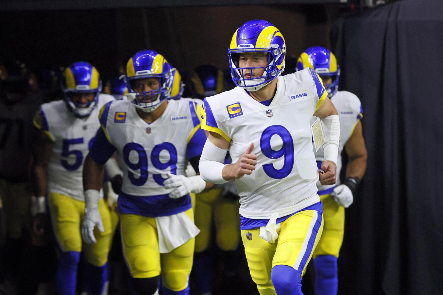 Matthew Stafford content to stick around for Rams' remodel