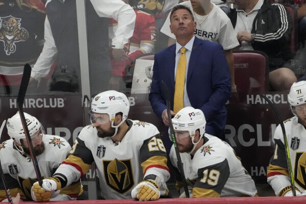 Don't Plan That VGK Stanley Cup Parade On Strip Yet; Florida Scores Late In  Game To Force OT, Then Defeats Vegas, 3-2, In Overtime In Game 3 Thursday -  LVSportsBiz