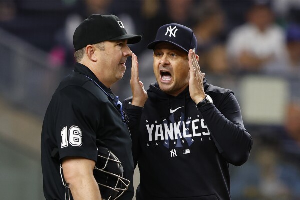 Yankees' Anthony Rizzo ejected from after Jasson Dominguez strikeout