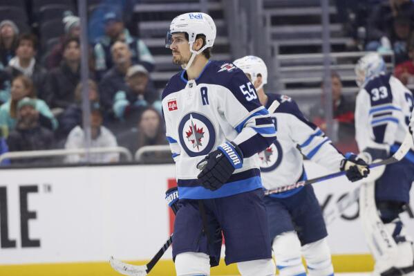 Late McCann goal lifts Seattle Kraken over Winnipeg Jets 3-2