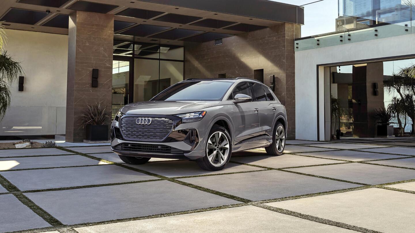 Audi updates Q4 e-tron with improved charging and more performance