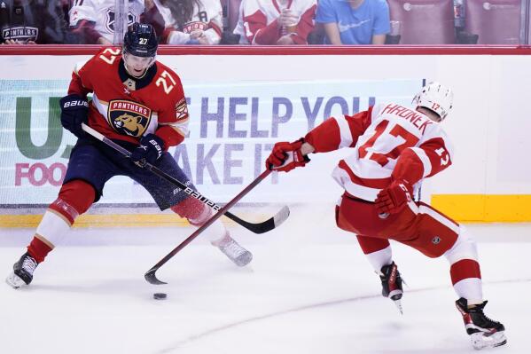 Lundell's two goals lead Panthers over Red Wings 6-2