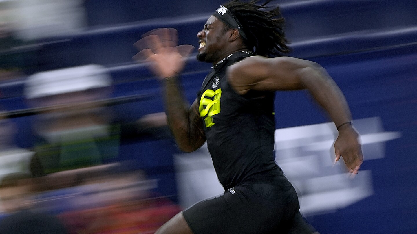 With top players sitting out, Kain Medano, Shemar Stewart deliver impressive workouts at NFL combine