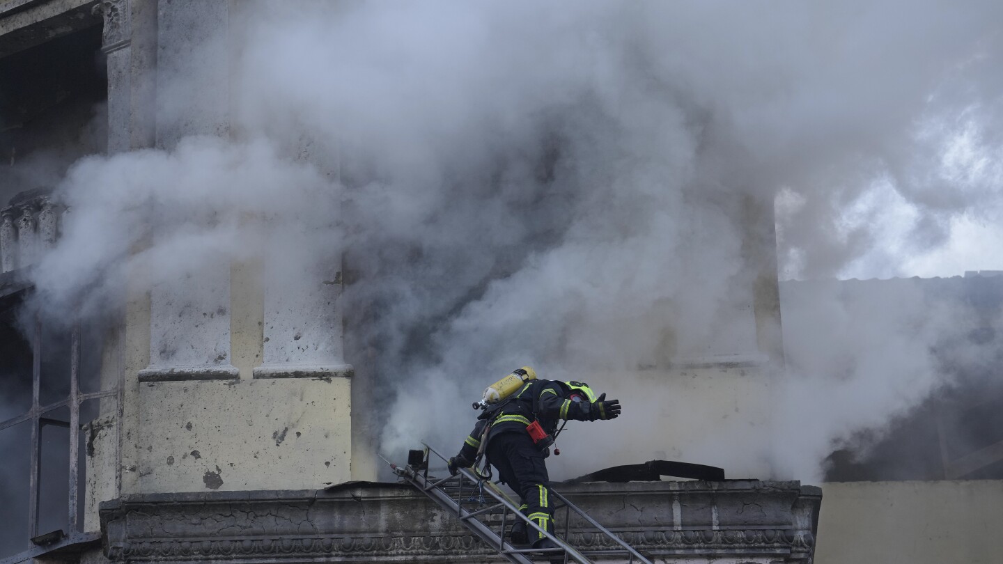 Russia fires 31 missiles at Kyiv within the first assault in weeks as other folks scramble for protection in subway