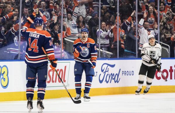 Connor McDavid scores 61st goal, Oilers beat Kings 2-0