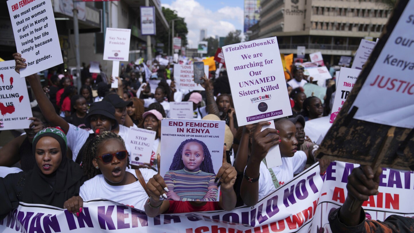 НАЙРОБИ Кения АП — Хиляди хора маршируваха в градовете в