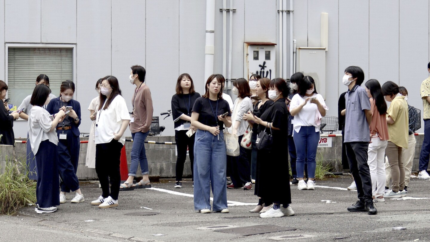 Strong earthquake strikes off Japan, tsunami warning issued