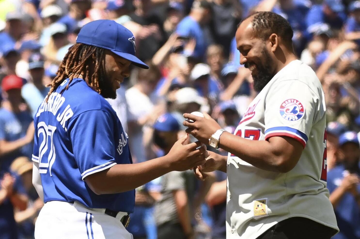 Blue Jays Honor Vladimir Guerrero Sr. and Jr. With Bobblehead Day