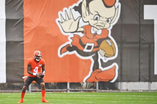 Cleveland Browns QB Watson practices for 1st time during suspension