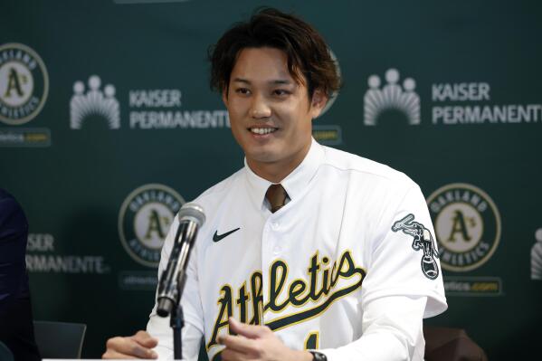 Shintaro Fujinami ready to get started in majors with A's