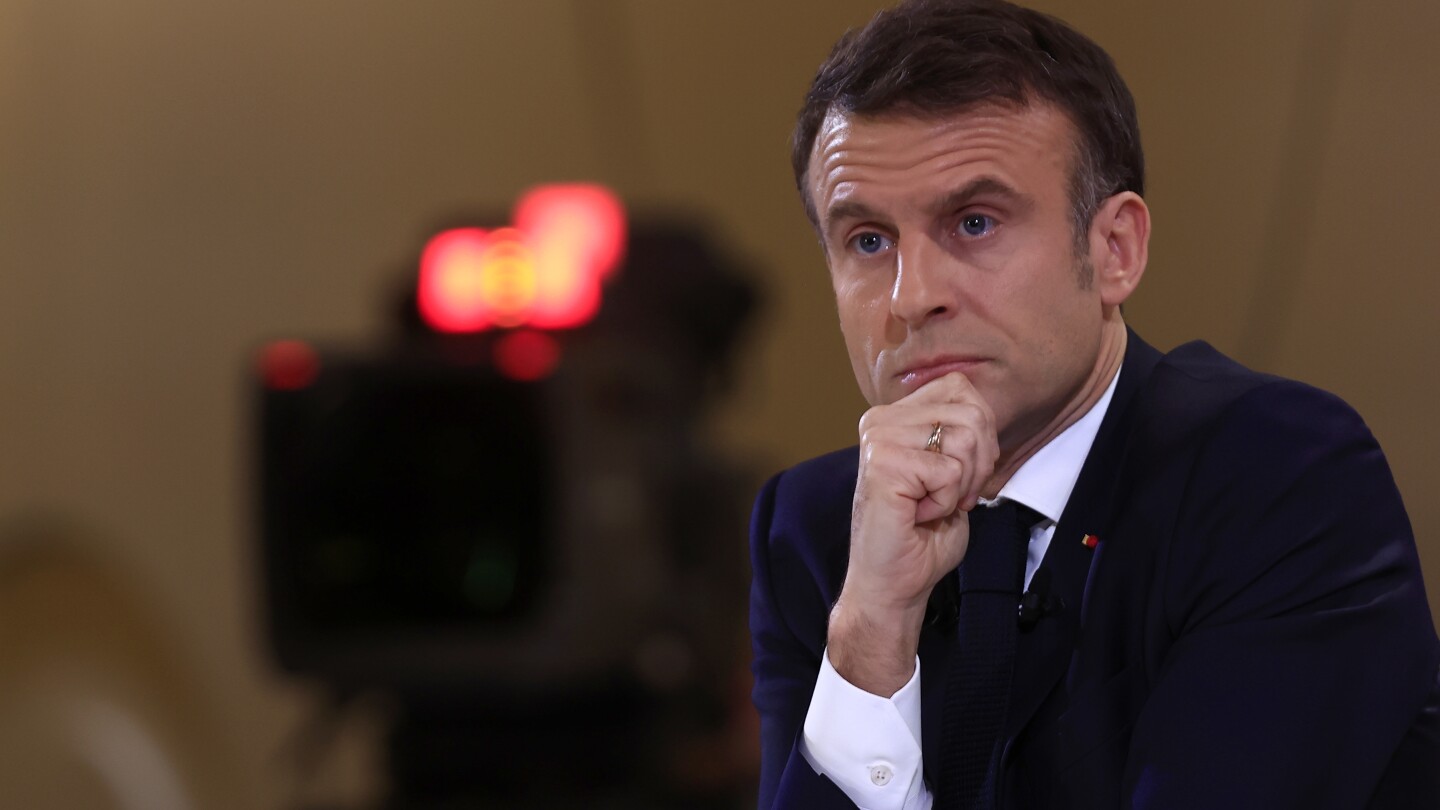France's Macron announces missiles and bombs for Ukraine, suggests he could work with Trump