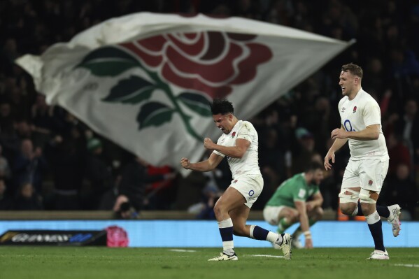 Ireland's Six Nations title bid delayed after losing to England AP News