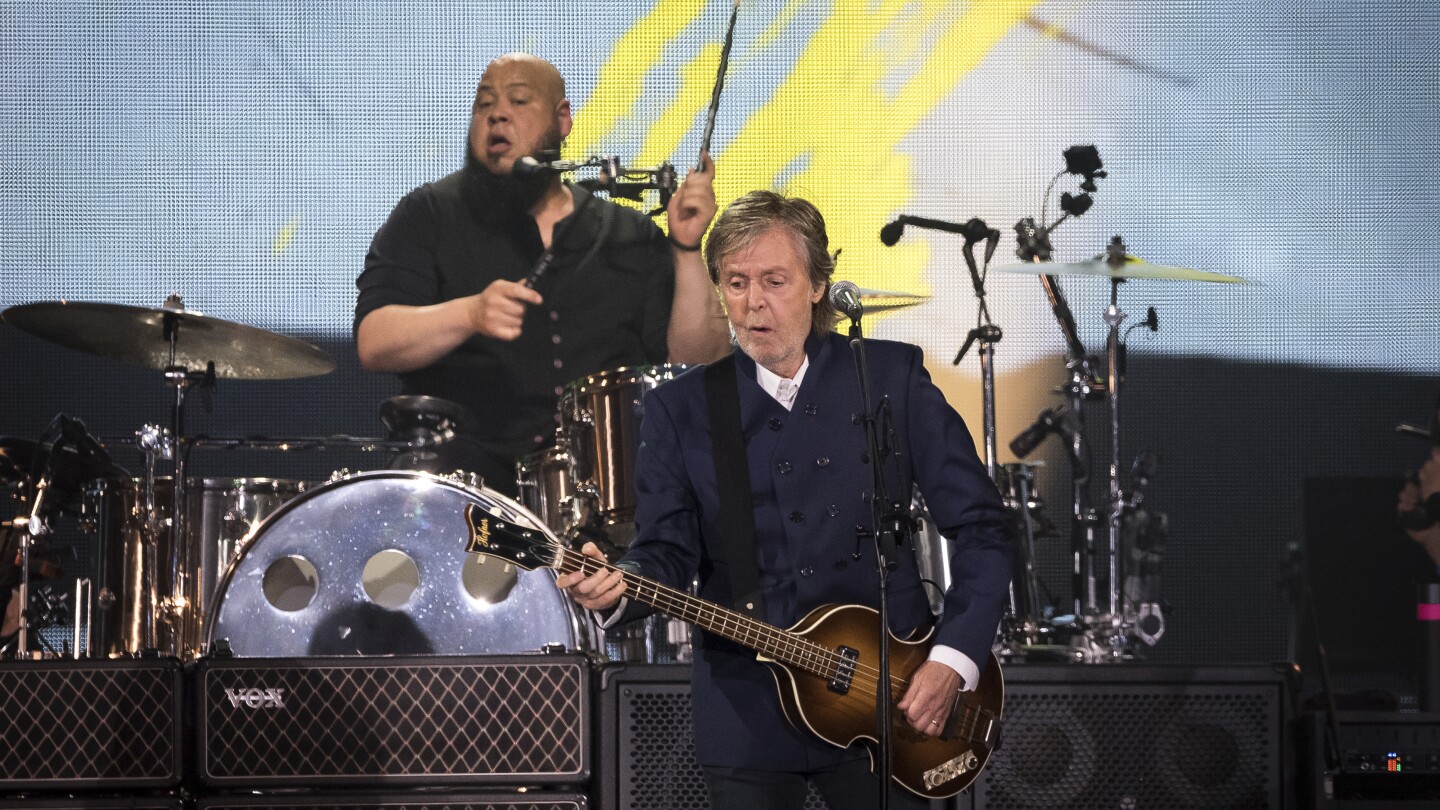 A bass stolen from Paul McCartney is returned to the Beatles more than half a century later