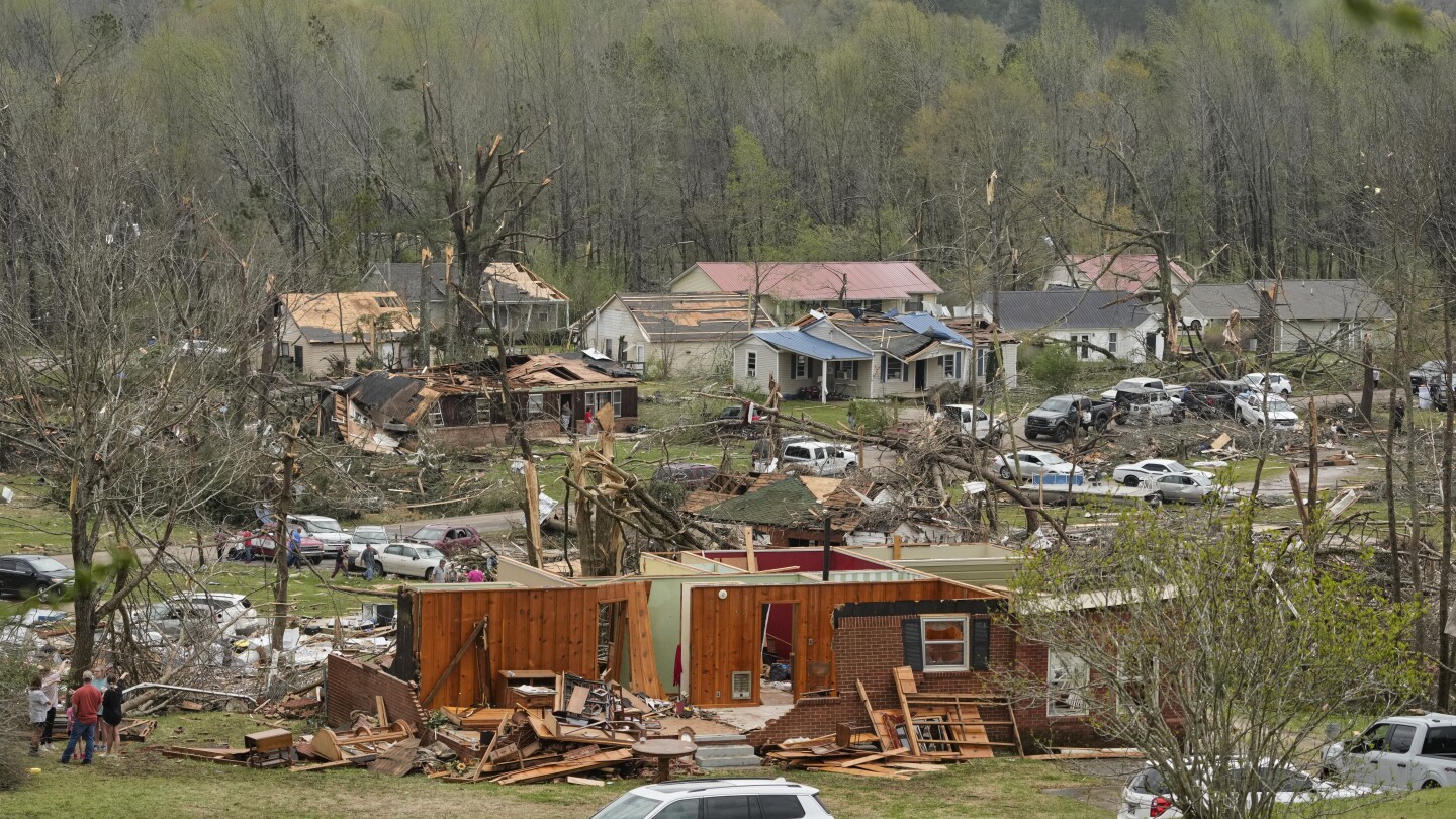 Storms kill 6 in the South and Midwest as forecasters warn of catastrophic rains, floods this week…