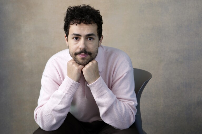 Ramy Youssef poses for a portrait, Wednesday, March 13, 2024, in Culver City, Calif. (AP Photo/Chris Pizzello)