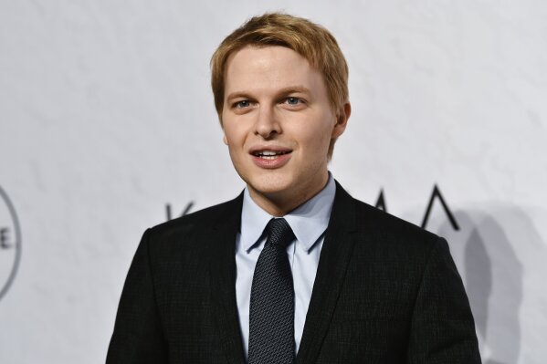 
              FILE - In this April 13, 2018 file photo, Ronan Farrow attends Variety's Power of Women event in New York. Farrow's former producer at NBC News, Rich McHugh, is criticizing his old network for failing to stick with the story about Hollywood mogul Harvey Weinstein's sexual misconduct, for which Farrow eventually shared a Pulitzer Prize when he wrote it for the New Yorker magazine. NBC contends that its management disagreed with Farrow over whether he had enough material to do the story, and Farrow pushed to leave. (Photo by Evan Agostini/Invision/AP, File)
            