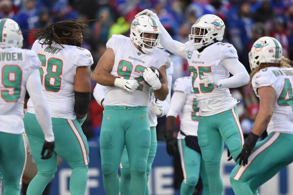 Dolphins fall just short in wild-card playoff upset of Bills